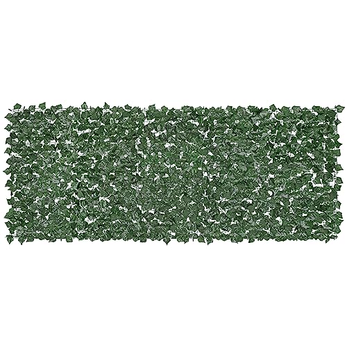 Artificial Ivy Privacy Fence Screen (Ivy / 39 x 98 inch)