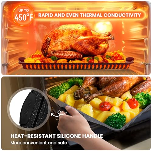 22 PCS Nonstick Baking Pans Set