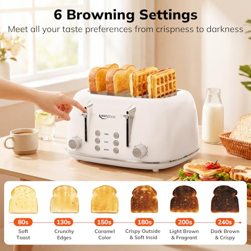 Toaster 4 Slice (4 Slice / White)