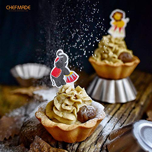 Mini Pudding Pan Set (06 - 3" Petal Pie 4Pcs)