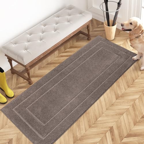Hallway Runner Rug (Grayish Brown / 2' x 4'11" (Runner))