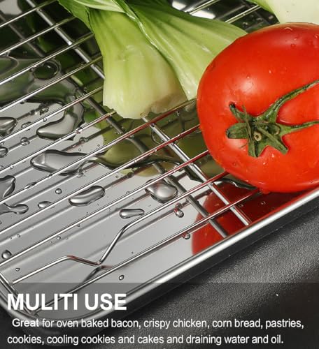 Baking Sheet with Cooling Rack (6 Count)