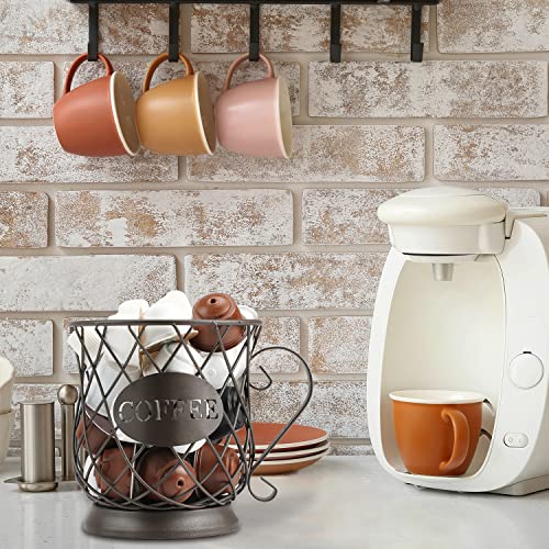 Coffee K Cup Holder (Matte Bronze / Medium for 35 kcups)