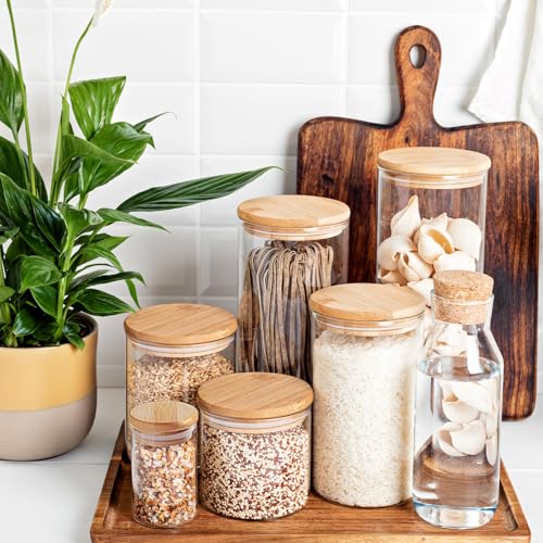 53oz Glass Food Storage Jars (4 Count)