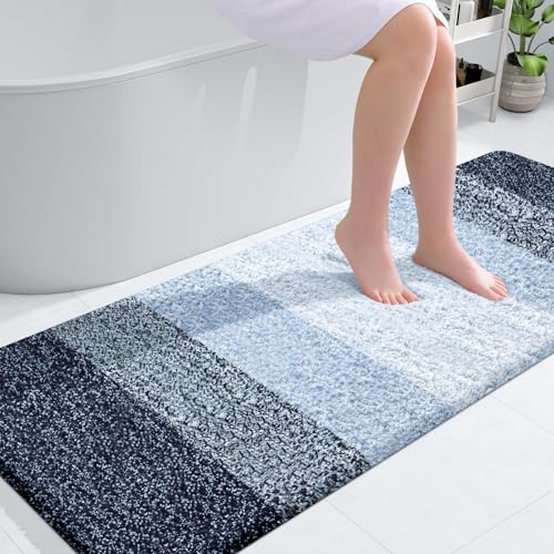 Bathroom Runner Rug 59x24 (59" X 24" / Navy Blue)
