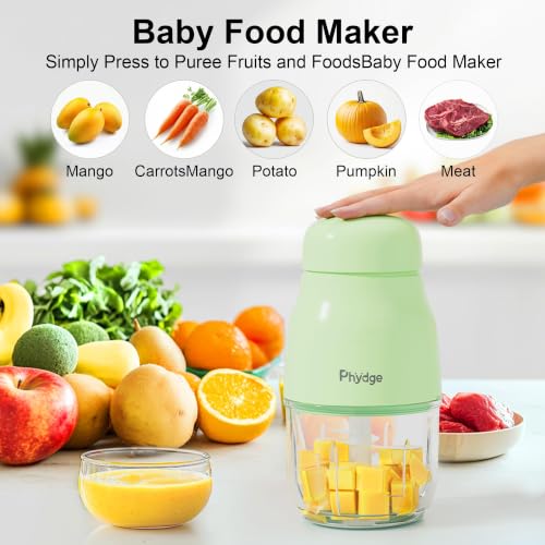 Upgraded Baby Food Maker (Mint Green)