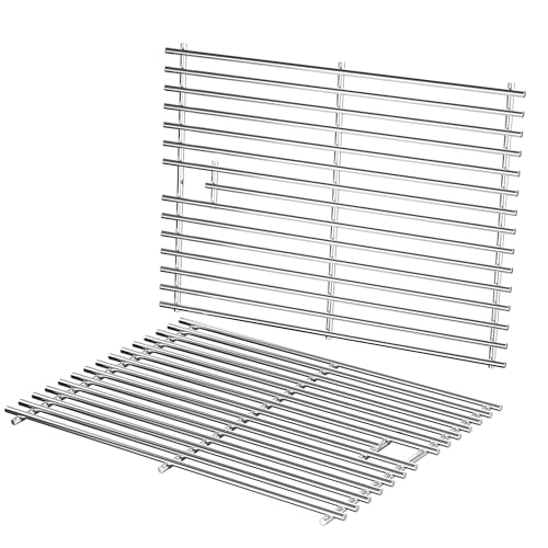 15 inch Cooking Grid Grate for Weber Spirit 200 210 with Side Control (15" Dx 22.5" W)
