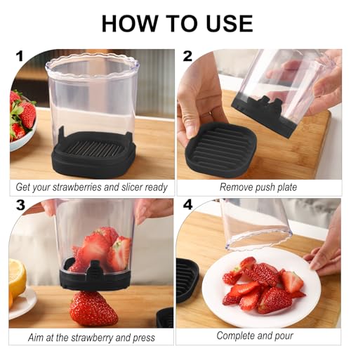 Fruit Slicer Cup (Black)