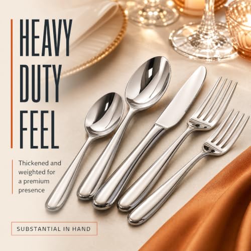 Silverware Set for 8 (40 Pieces)