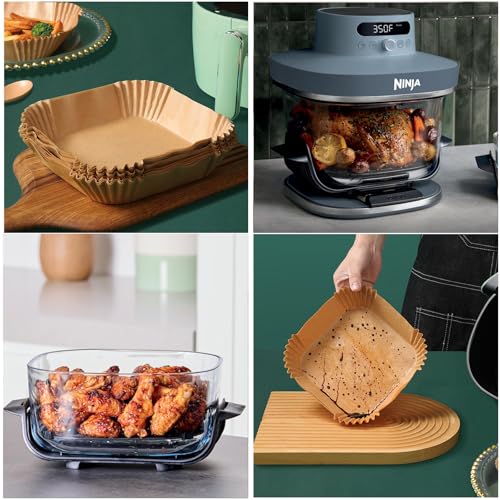 160Pcs Air Fryer Liners Disposable for Ninja Crispi Pro 6qt & 2.5qt AS101 (160PCS for Ninja Crispi Pro)