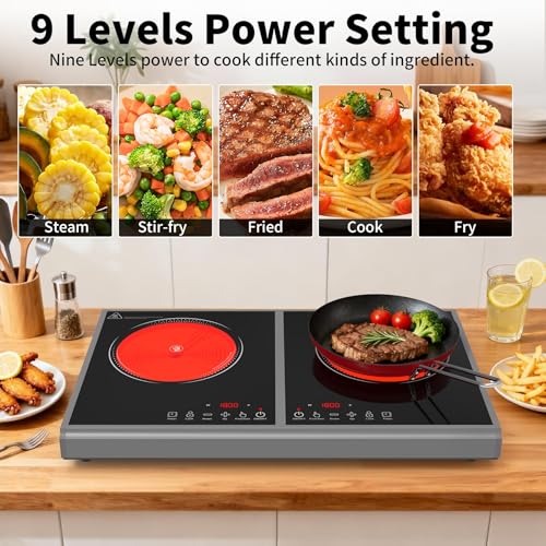 Electric Cooktop (2 burner electric cooktop)