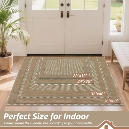 Indoor Door Mat 24" x 36" (Beige / 24" X 36" (Rectangular))