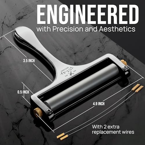Stainless Steel Wire Cheese Slicer (Gunmetal)
