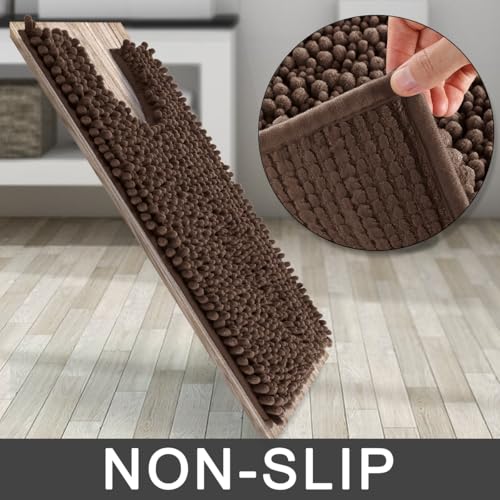 Toilet Rug U Shaped Washable 24x24 Inch