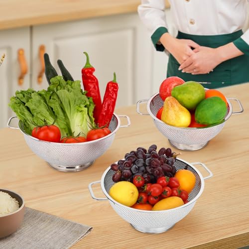 3PCS Colander for Kitchen