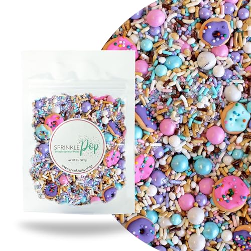 Donut Sprinkle Mix with ~6 Sprinkled Donuts Royal Icings