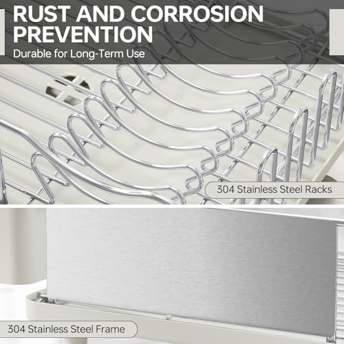 Dish Drying Rack (Light Green)