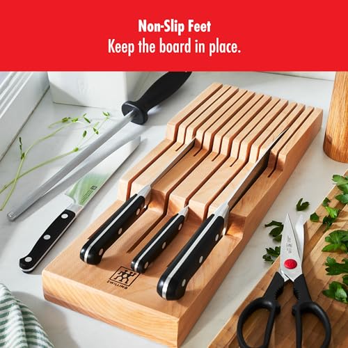 12 Slot In Drawer Knife Block (Natural / 12 slot)