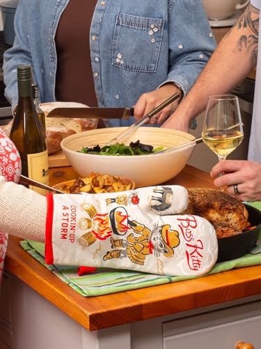 Oven Mitts Cute Kitchen Accessories & Kitchen Gifts (Boss Kitty)