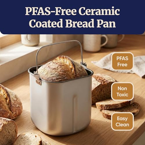 2 Lb Bread Maker (Steel Gray)