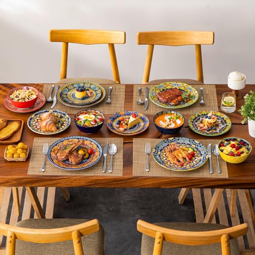 18 Pieces Plates and Bowls Set (Service for 6 (18 PCS))