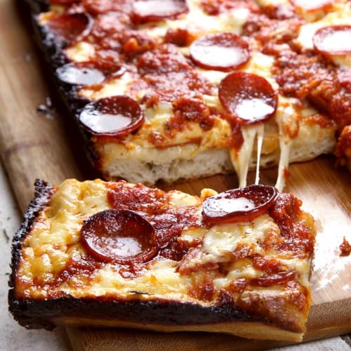 Detroit Style Pizza Pan 10x14x2.5 (Aluminum Detroit Style Pizza Pan / 14x10x2.5 Inch)