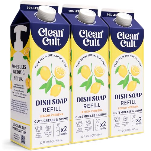 Dish Soap Liquid Refills (96 Fl Oz)