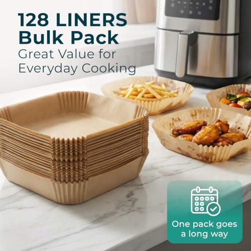 Cathy Yoder's AirFryer Paper Liners (8 inch - Square)