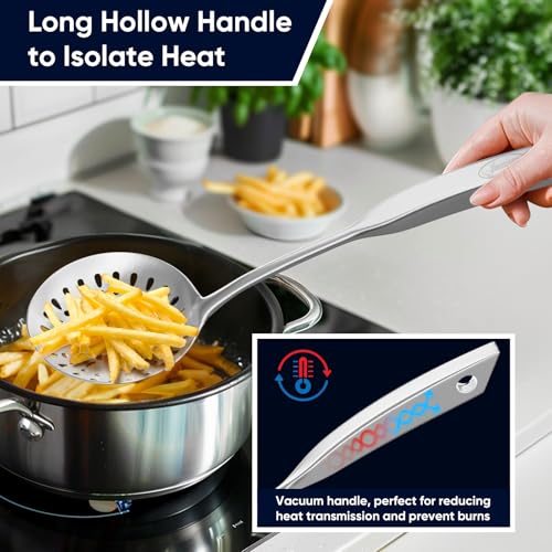Skimmer Slotted Spoon (Length: 14.96 inches)