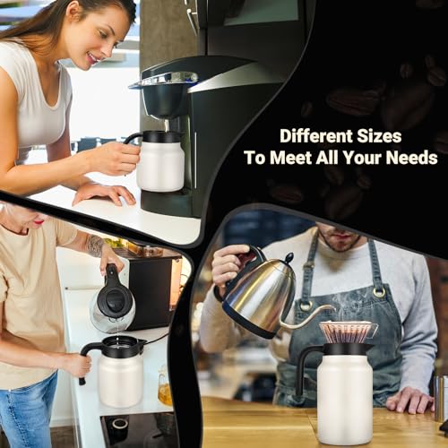 Insulated Coffee Carafe (Cream / 34 Ounces)