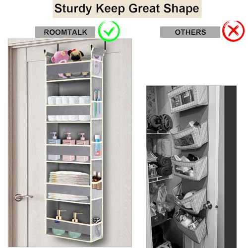 Over The Door Organizer 5 (Gray / 5-shelf)
