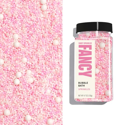 Bubble Bath Pastel Pink & White Sprinkles 1 Pack (1 Pack / Bubble Bath)