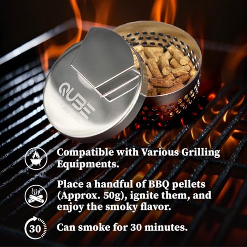 Compact Smoker Box for Grill