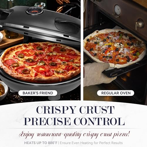 Electric Pizza Oven Indoor Countertop