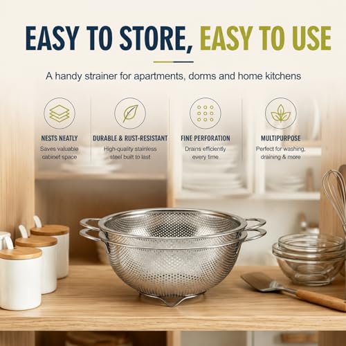 Small Colander Set of 2 (Small Colander 2 PCS)