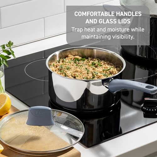 Essentials Stainless Steel Sauce Pan with Lid 3.2 Quart (Sauce Pan)