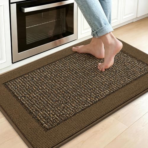 Kitchen Rugs 24"x36" (Brown / 24" X 36" (Rectangular))