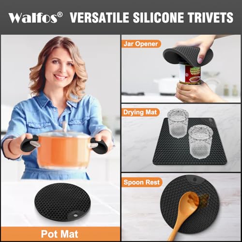 Silicone Trivet Mats (4 Count)
