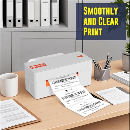 L Liked 4" x 2" Direct Thermal Labels (750 Count)