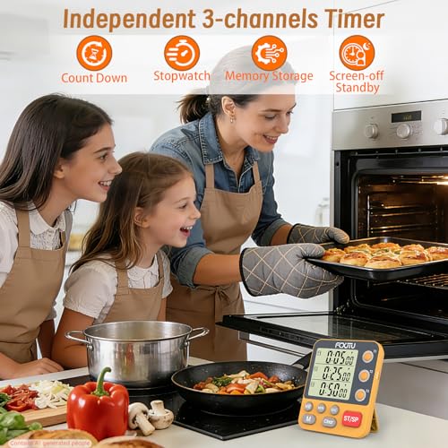 Digital Dual Triple Kitchen Timer