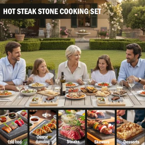 Hot Steak Stone Cooking Set (AR-88023)