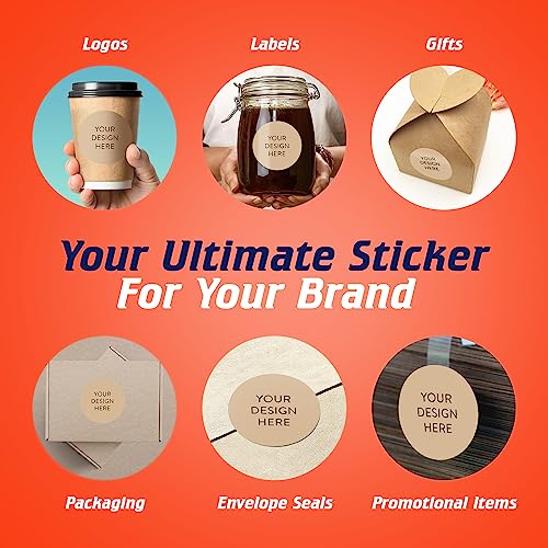 Custom Vinyl Stickers Your Image (100 Count)