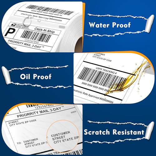 L Liked 2200 4"x 6" Direct Thermal Labels (220 Count)