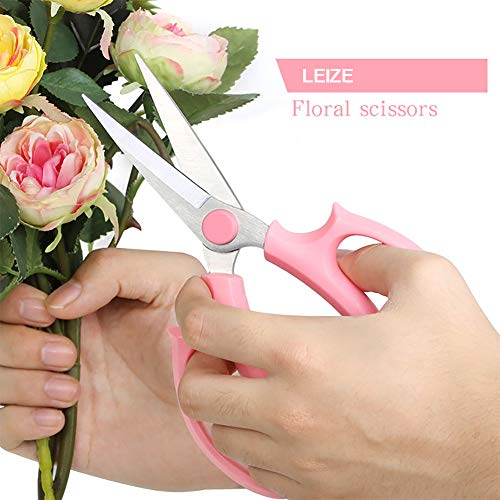 Flower Scissors (Pink Slender)