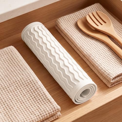 Silicone Dish Drying Mat for Multiple Usage (White / 12"L x 12"W)