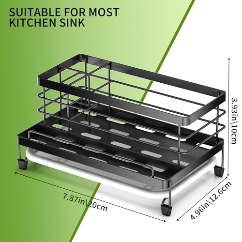 Sponge Holder for Kitchen (Black)