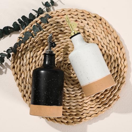 Ceramic Olive Oil Dispenser Bottle