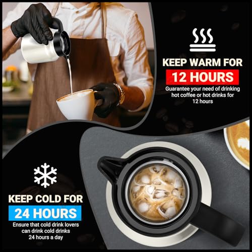 Insulated Coffee Carafe (Cream / 34 Ounces)