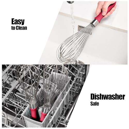 18 8 Stainless Steel Balloon Whisk for Cooking
