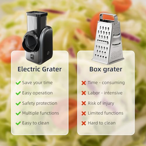 Electric Vegetable Slicer and Cheese Grater